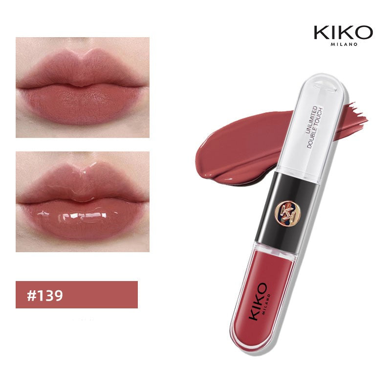 Batom Brilho Labial de Duas Cabeças KIKO Milano