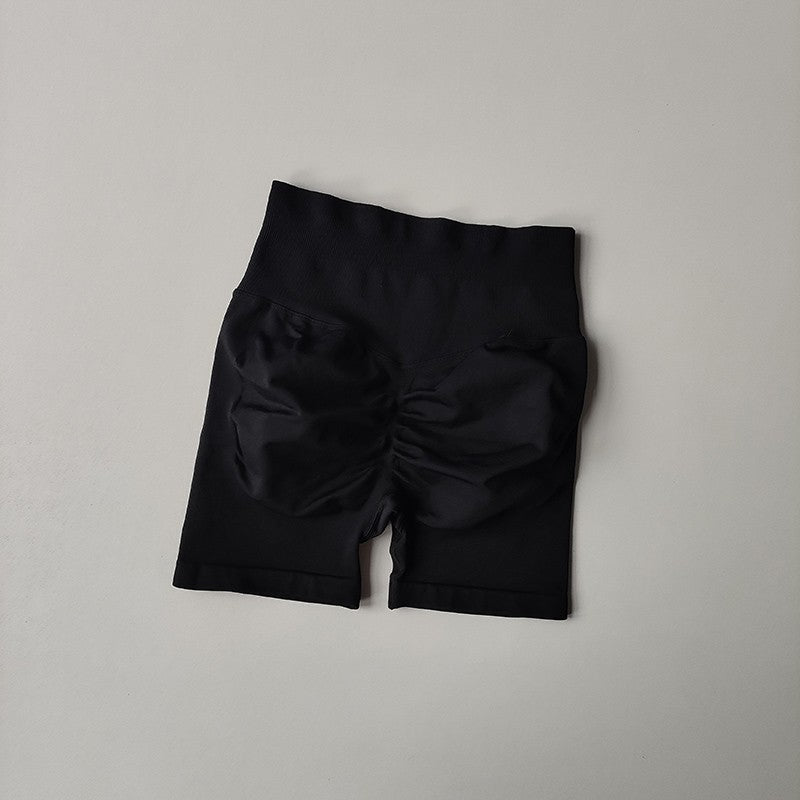 Shorts Feminino Cintura Alta e Aperto de Cintura