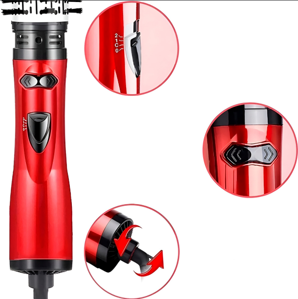 Escova Secadora Giratória Modeladora Seca Alisa 110v