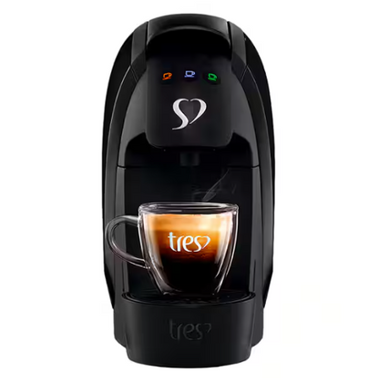 Cafeteira para Espresso e Multibebidas, Lov Basic, 127v, Preta, Três Corações CX 1 UN