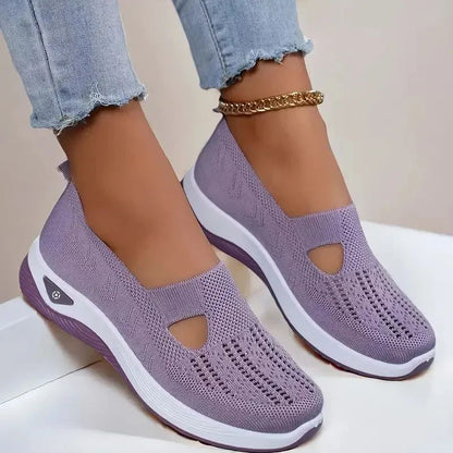 Sapatos Esportivos Femininos Respirável