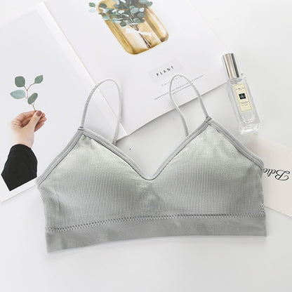 Sutiã Esportivo Sem Costura Push Up Bralette