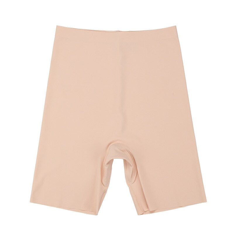 Flarixa-Shorts de Cintura Alta Sem Costura Para Mulher