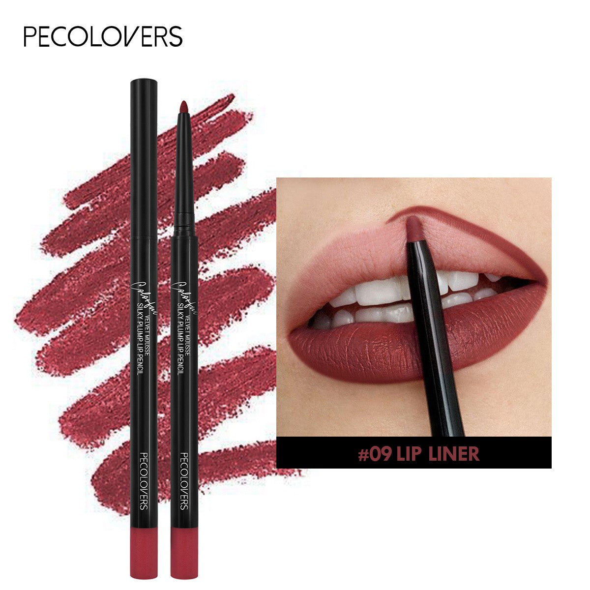 Lápis Labial Fosco à Prova D'água Pecolovers