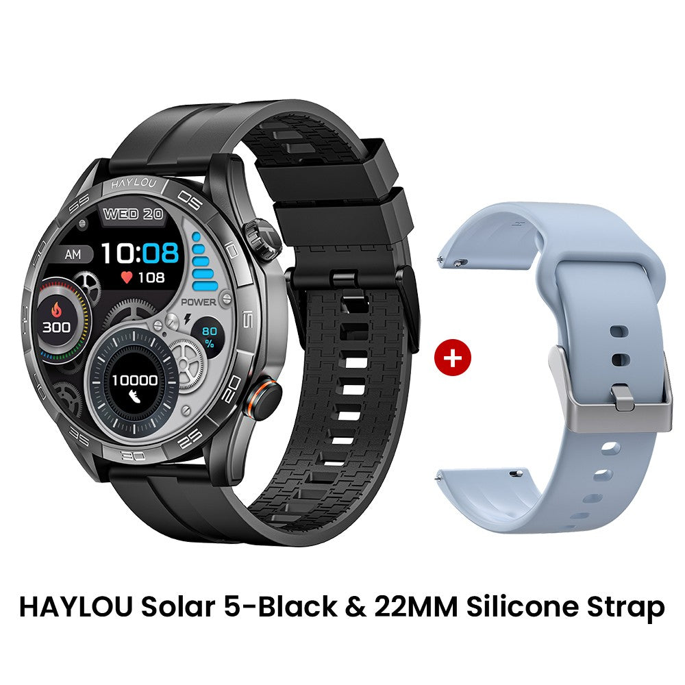 Relógio Smartwatch HAYLOU Solar 5 Amoled Display 60Hz 1.58''