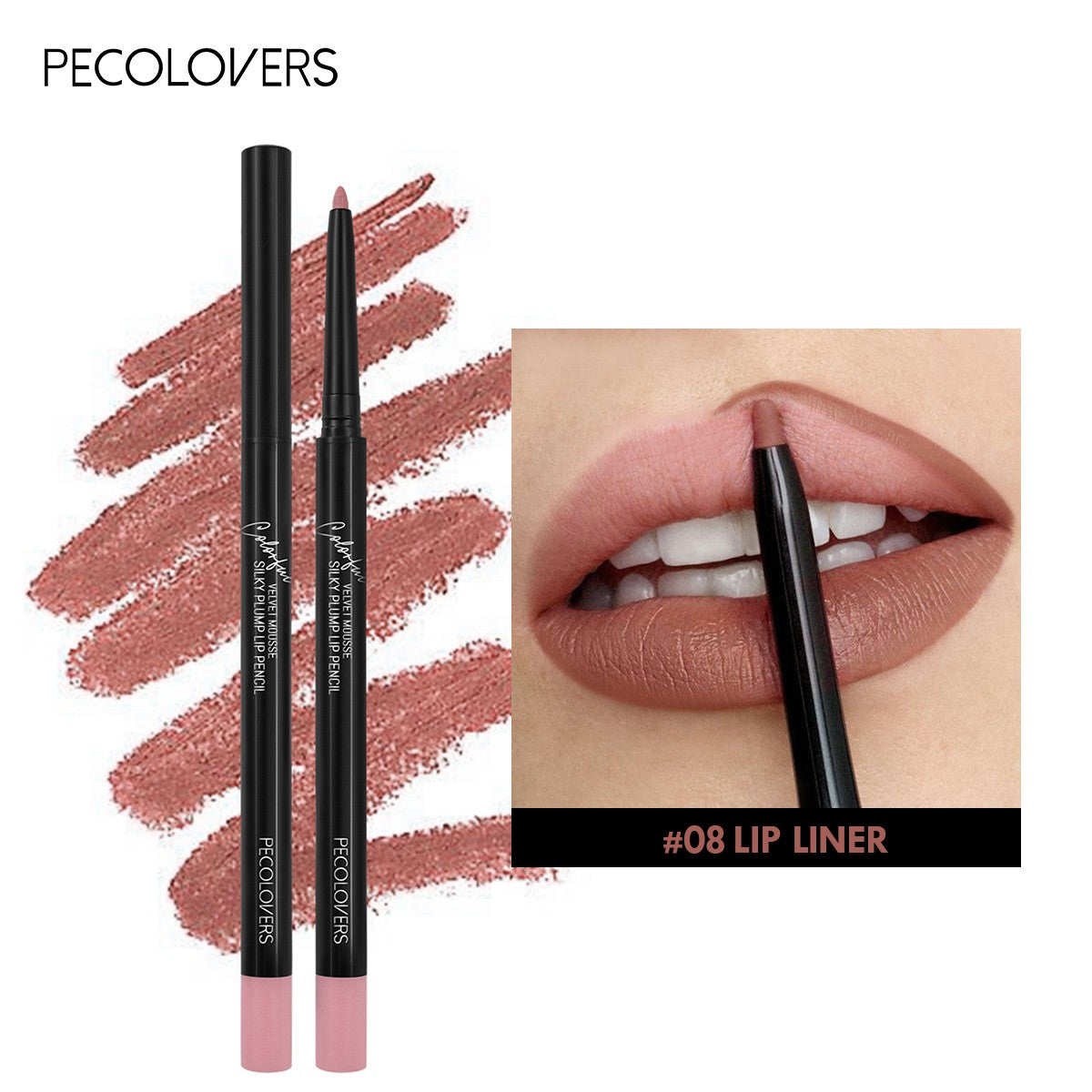 Lápis Labial Fosco à Prova D'água Pecolovers