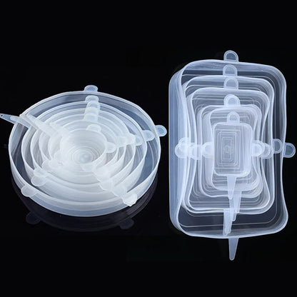 Tampa De Silicone Para Tampar Alimentos e Vasilhas