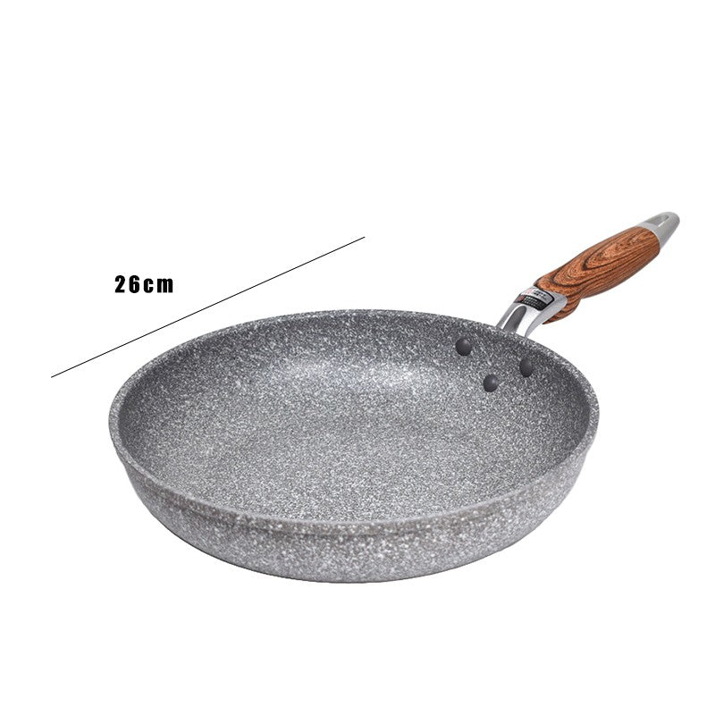 Frigideira Wok de Pedra Durável de Cerâmica Antiaderente de Indução