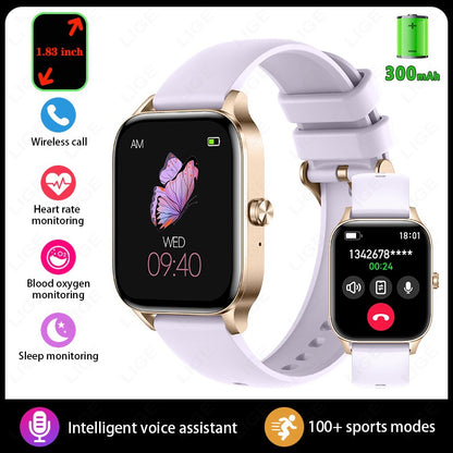 Relógio Smartwatch Moda Tela HD 1.85"