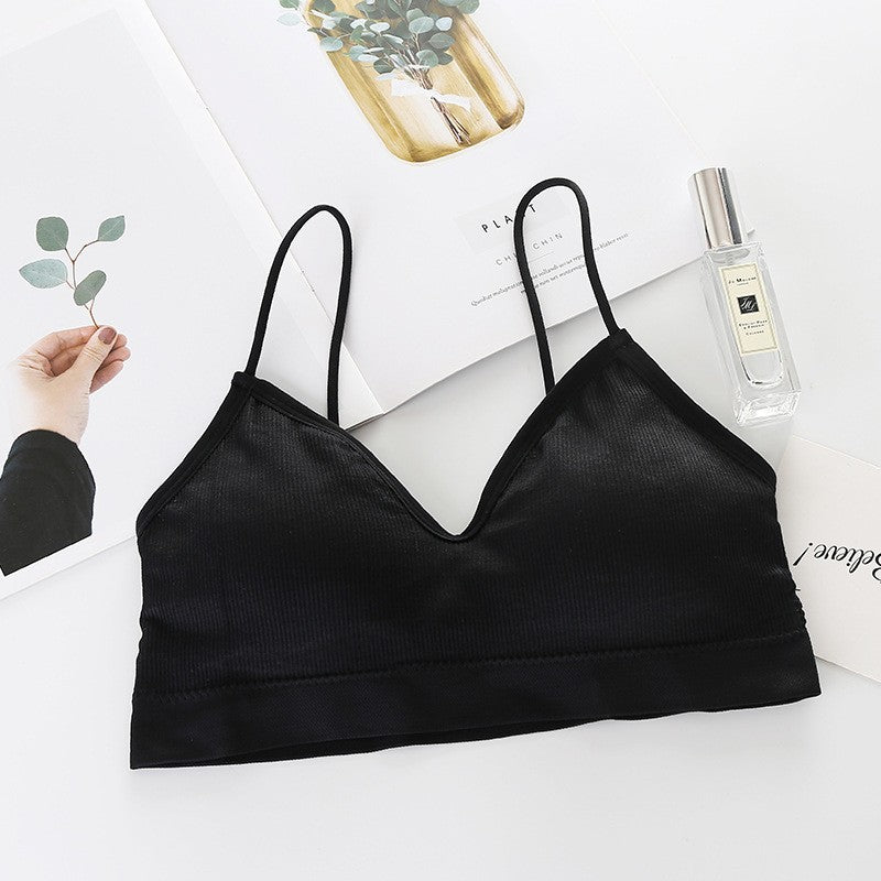 Sutiã Esportivo Sem Costura Push Up Bralette