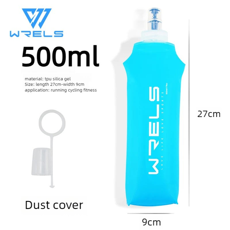 Garrafa de Água Dobrável de Silicone para Atividades ao Ar Livre