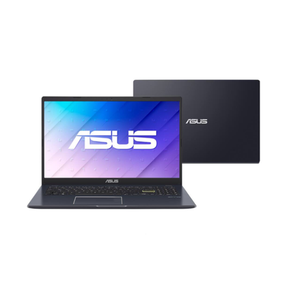 Notebook ASUS Vivobook Go 15, Intel Celeron N4500 Dual Core, 4GB de Memória, Armazenamento 128GB eMMC, Windows 11 Home, Tela de 15,6", Star Black, com Microsoft 365 Personal 12 Meses*, CX 1 UN
