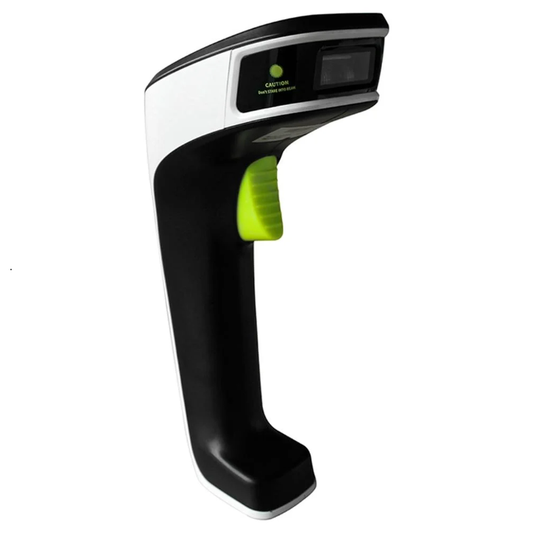 Leitor de Código de Barras CCD C3 Tech, Sem Fio, Preto/Verde - LB-W300BK