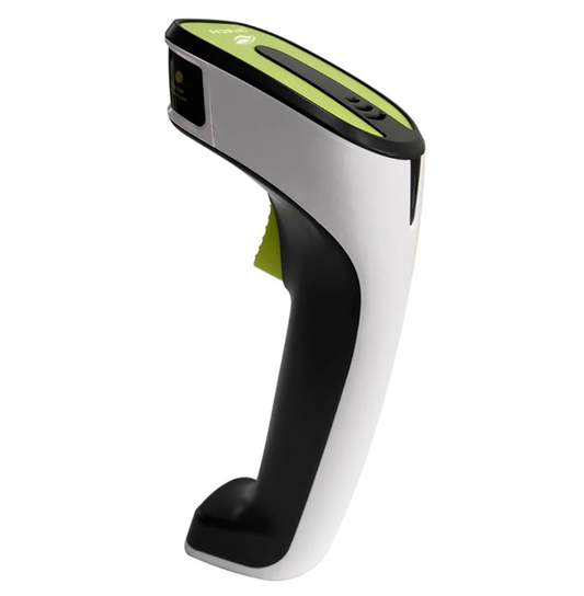 Leitor de Código de Barras CCD C3 Tech, Sem Fio, Preto/Verde - LB-W300BK