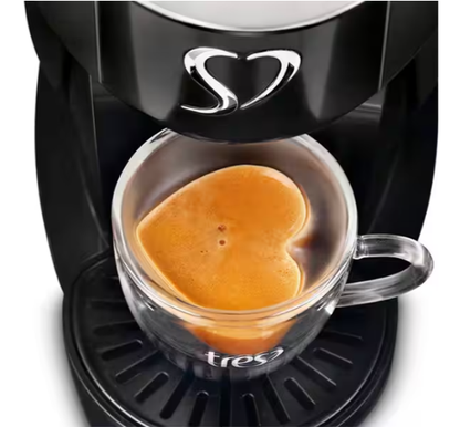 Cafeteira Touch para Espresso e Multibebidas, 220v, Preta, Três Corações - CX 1 UN