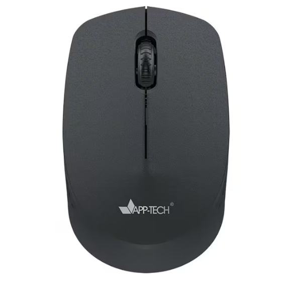 Mouse sem fio, 1200DPI, Preto, App-Tech - CX 1 UN